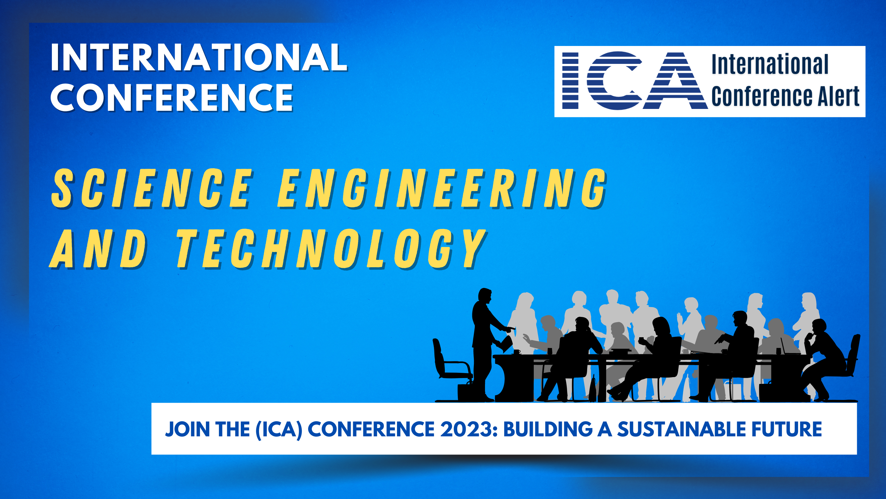 Join the (ICA) Conference 2023 Building a Sustainable Future