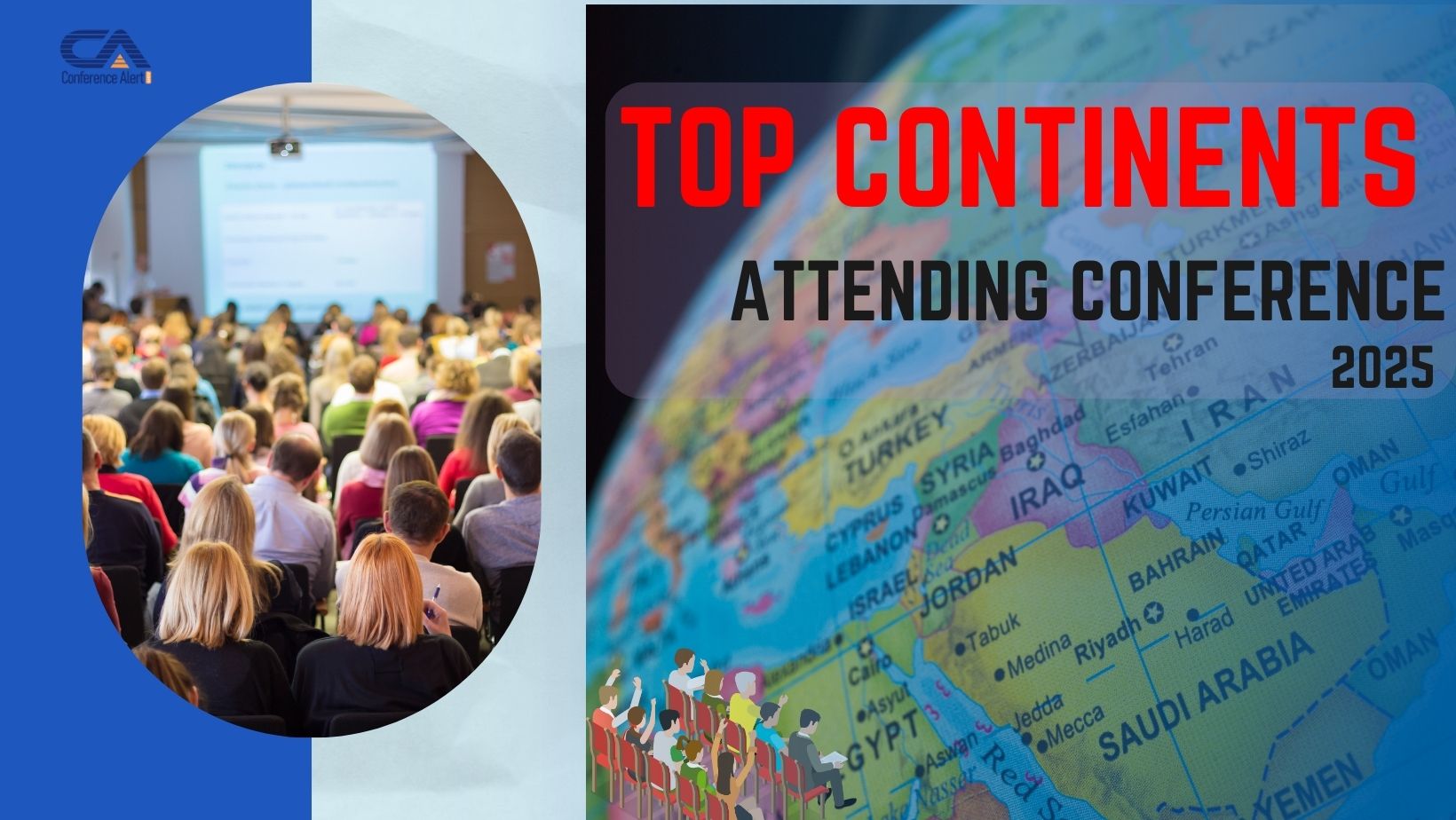 Top Continents for Attending Conferences in 2025!