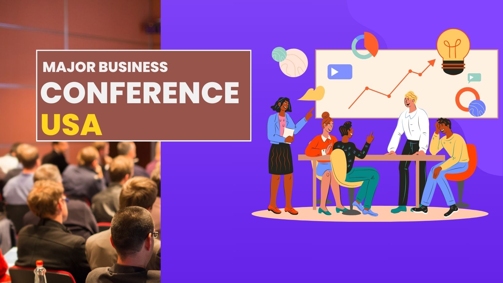 How to attend major business conferences in the USA?